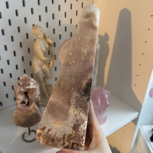 Ametyst różowy wieża 