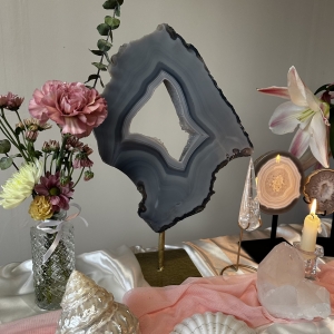 Agat plaster na stojaku z portalem E54