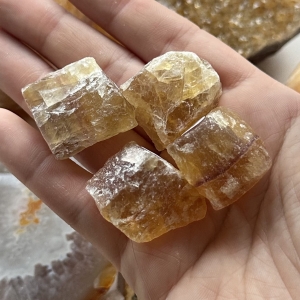 Fluoryt surowy żółty F87