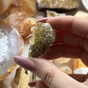 Fluoryt surowy żółty F88