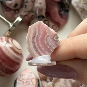 Rodochrozyt plaster stalaktytu A27