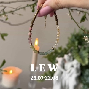 LEW PRZEDSPRZEDAŻ bransoletka zodiakalna Fi 23.07-22.08