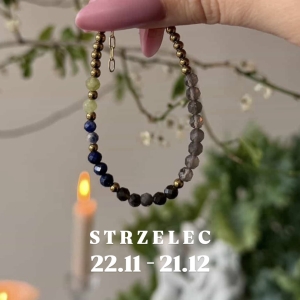 STRZELEC PRZEDSPRZEDAŻ bransoletka zodiakalna Fi 22.11 -21.12