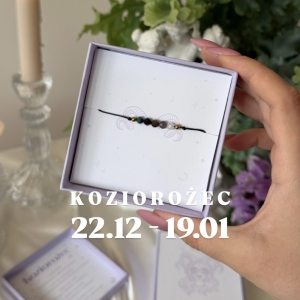 KOZIOROŻEC PRZEDSPRZEDAŻ bransoletka zodiakalna 22.12 - 19.01
