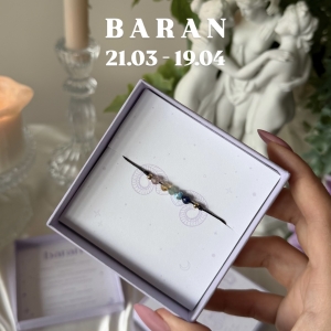 BARAN PRZEDSPRZEDAŻ bransoletka zodiakalna 21.03 - 19.04 