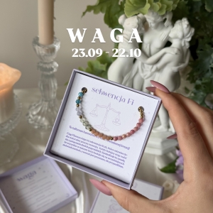 WAGA PRZEDSPRZEDAŻ bransoletka zodiakalna fi 23.09 - 22.10