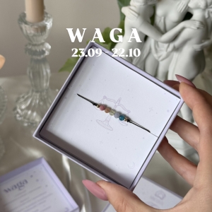 WAGA PRZEDSPRZEDAŻ bransoletka zodiakalna 23.09 - 22.10 