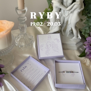 RYBY PRZEDSPRZEDAŻ bransoletka zodiakalna 19.02 - 20.03 