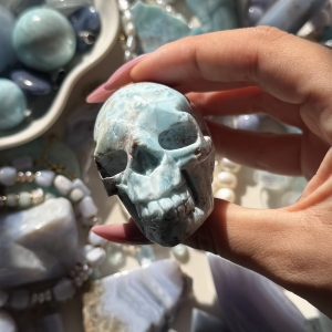 Larimar czaszka obcego C31